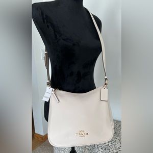 Coach Leather Ellie File Handbag C1648 Chalk New with tags